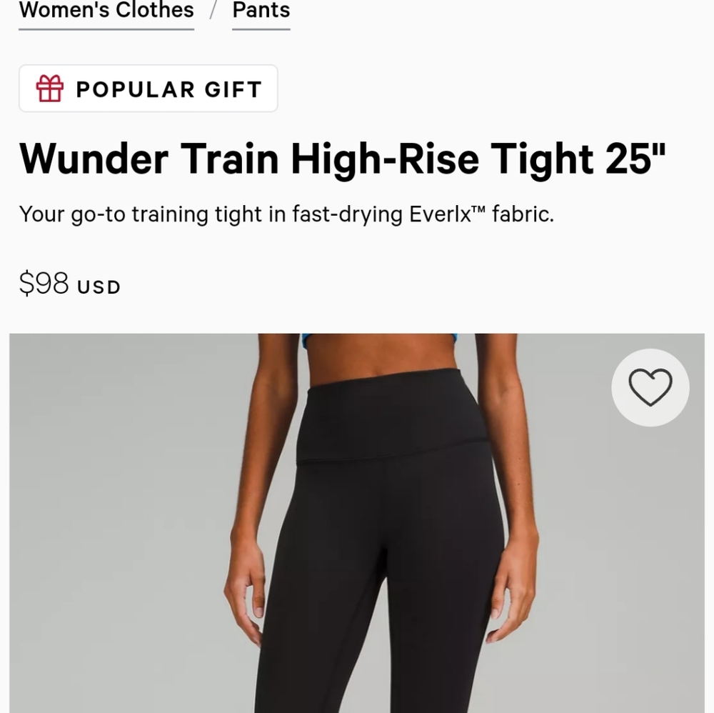 Lululemon sz 10 womens high rise leggins